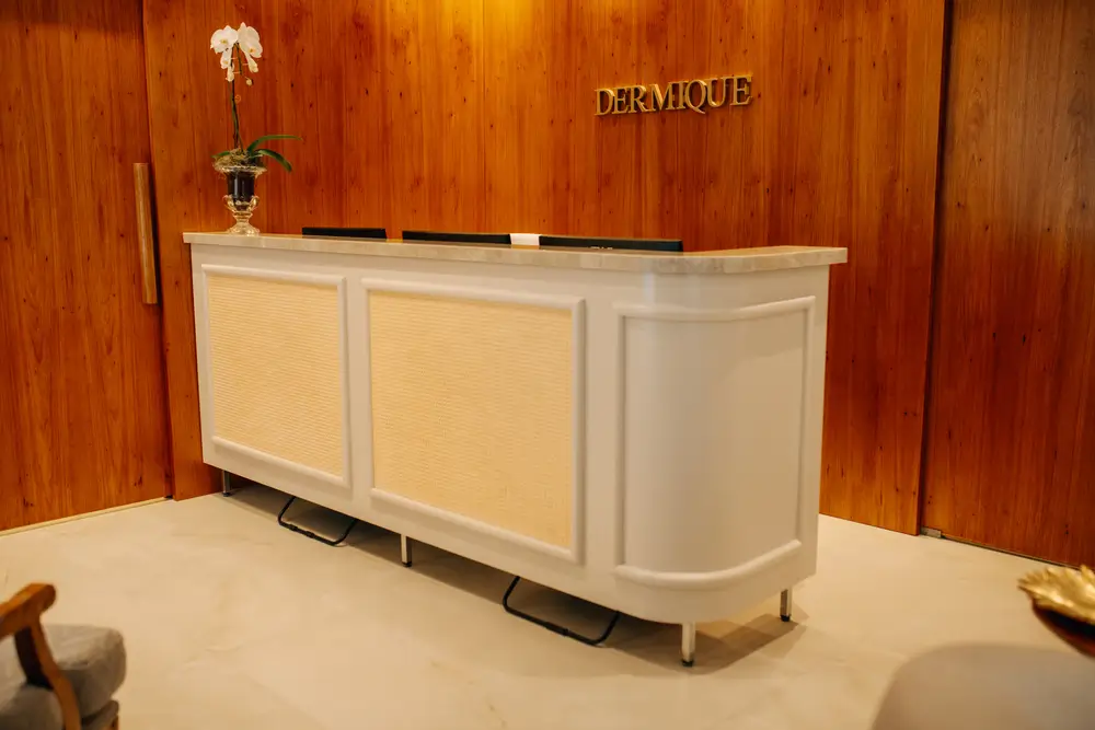 Interior da Clínica Dermique